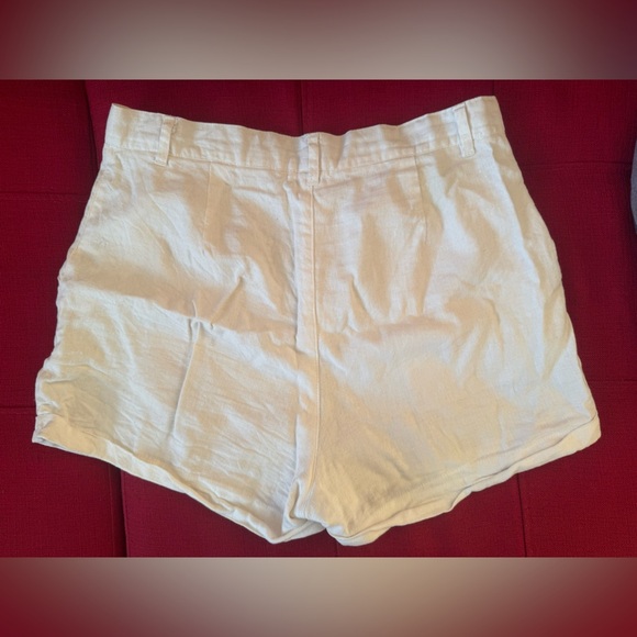 Ardene Cream Bermudas Relaxed Cotton Shorts - Picture 6 of 7
